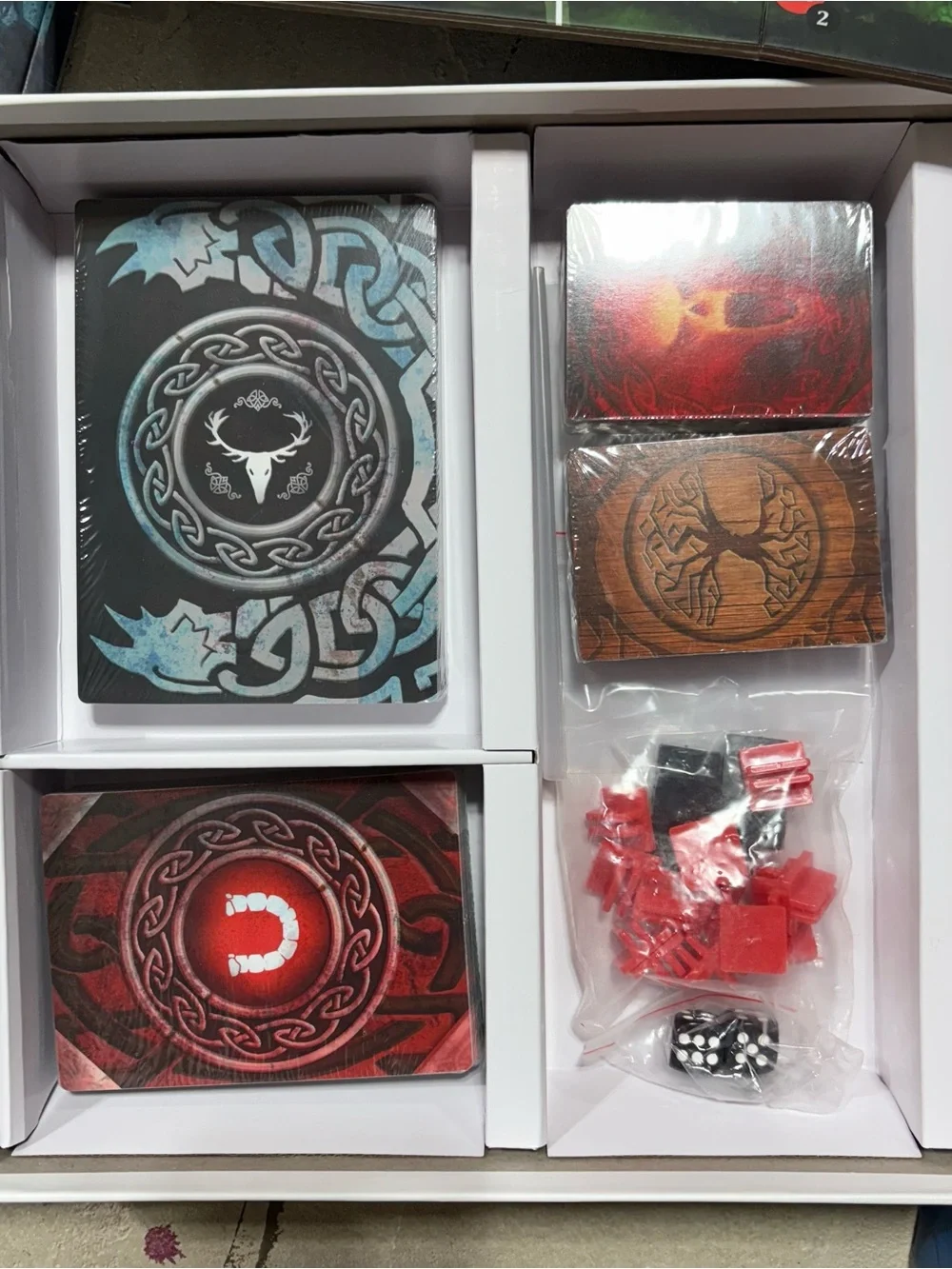 Of Dreams & Shadows Board Game - Dark Fantasy Open Box Factory Sealed Components